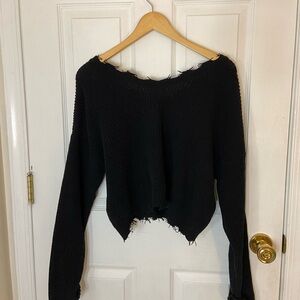 Mi Ami Black Sweater